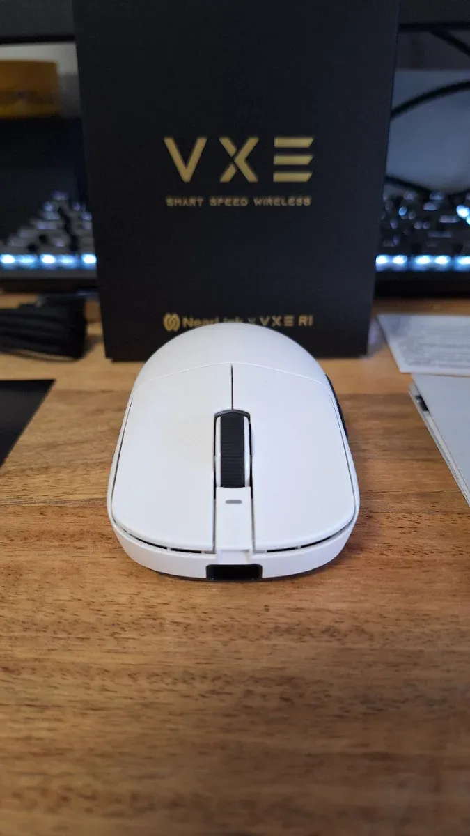 VXE Dragonfly R1 Ratón Inalámbrico Blanco