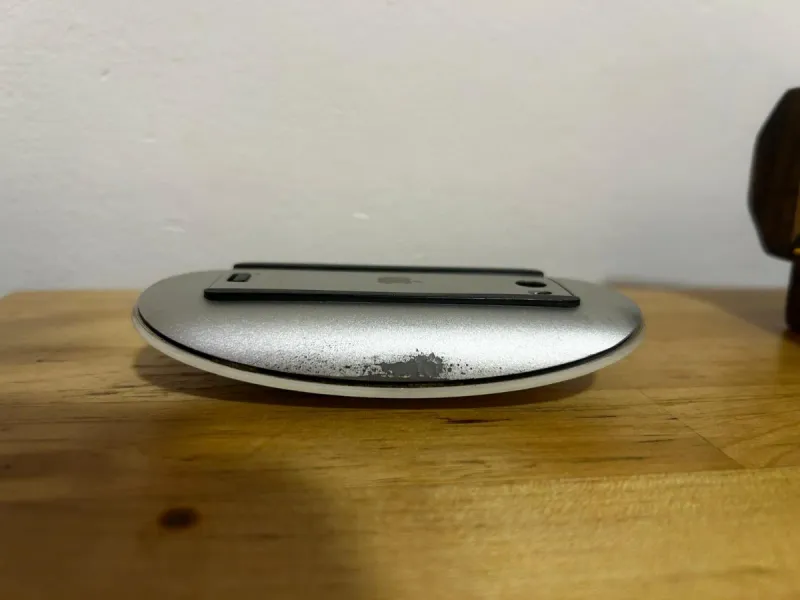 Ratón inalámbrico Apple blanco afbeelding 3