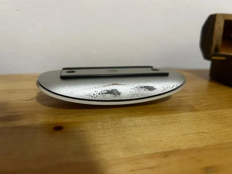 Ratón inalámbrico Apple blanco afbeelding 4