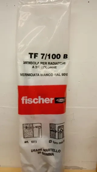Mensola per radiatori Fischer TF 7/100 B