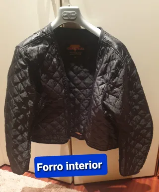 Chaqueta de moto Tschul Negra talla XL