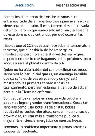 Libro: El desafío del clima