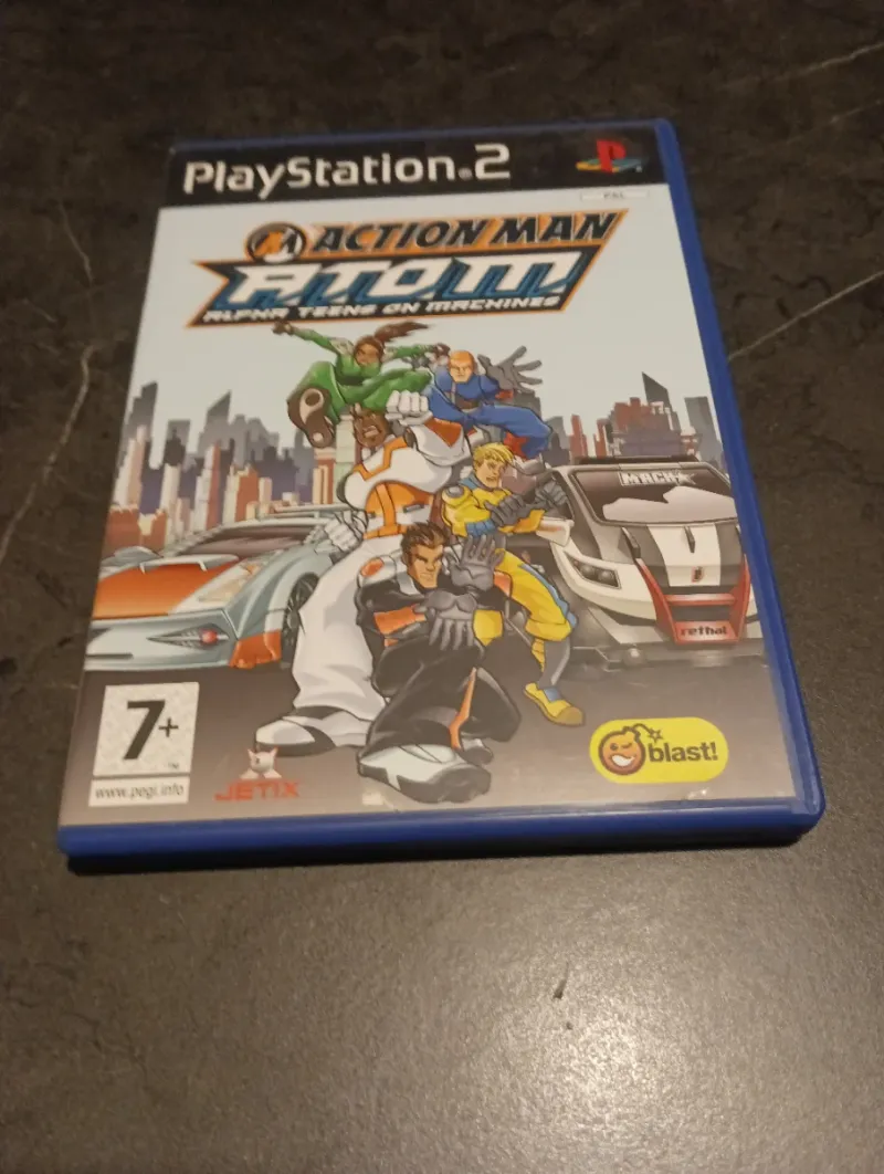 Action Man Atom PS2: Alpha Teens on Machines