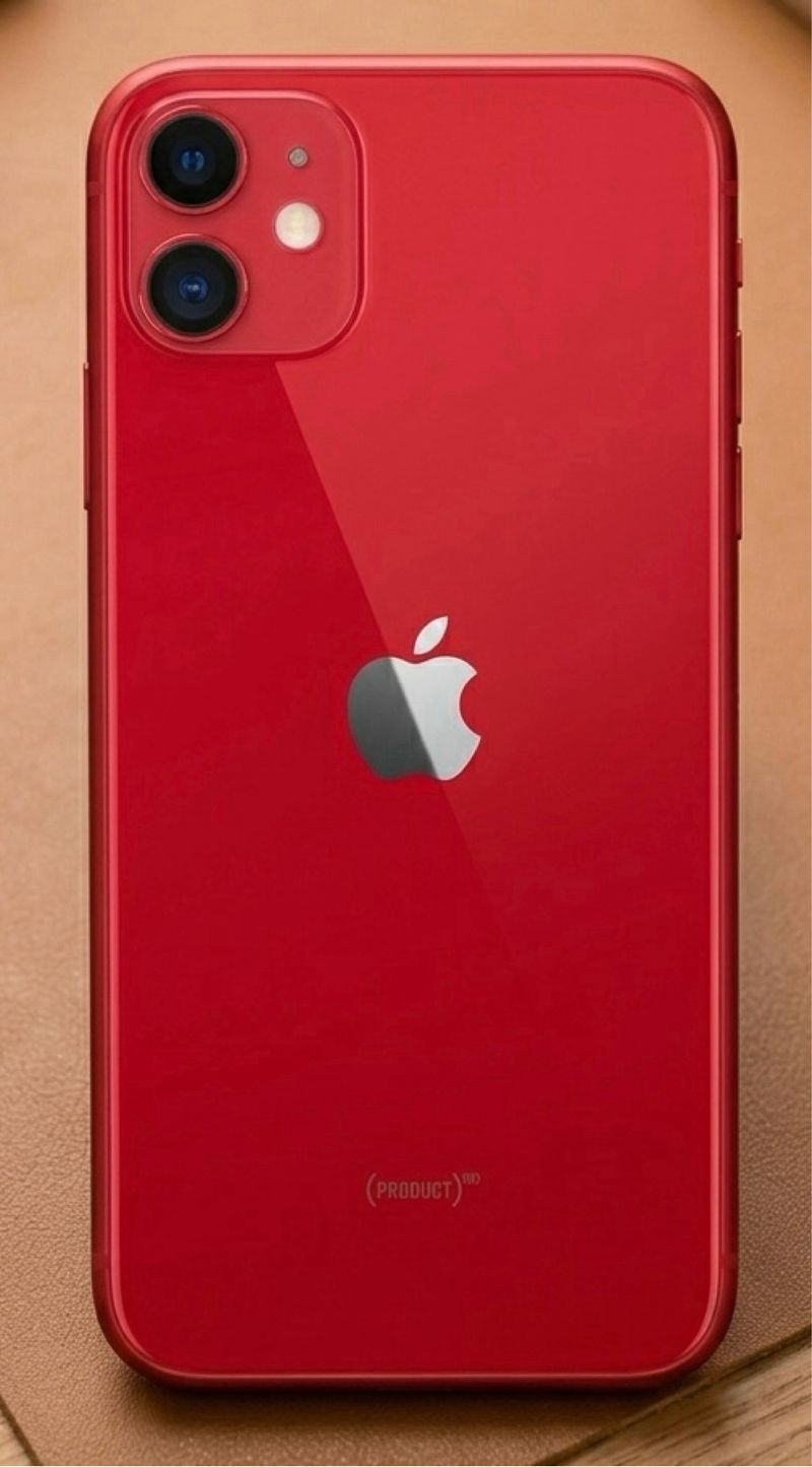 iPhone 11 128GB Rojo Batería 77% afbeelding 2