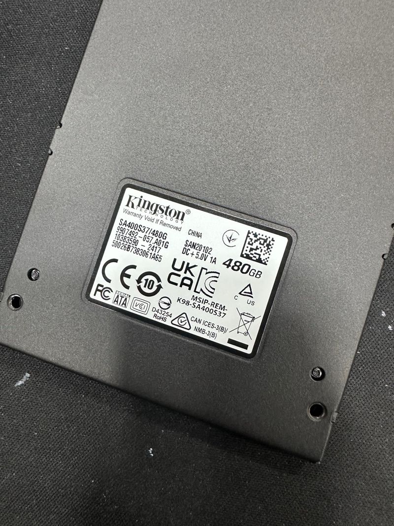 Disco Duro SSD 480gb Kingston sata afbeelding 3