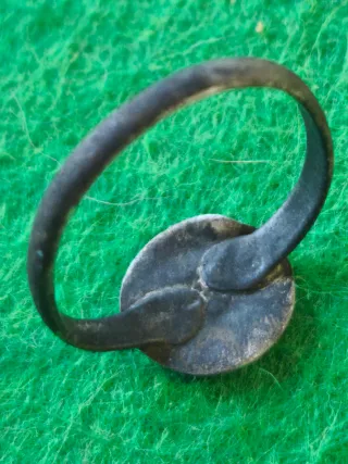 Anillo Plata Medieval