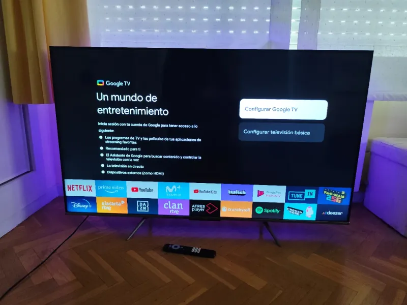 Televisión TCL QLED 55" 4K