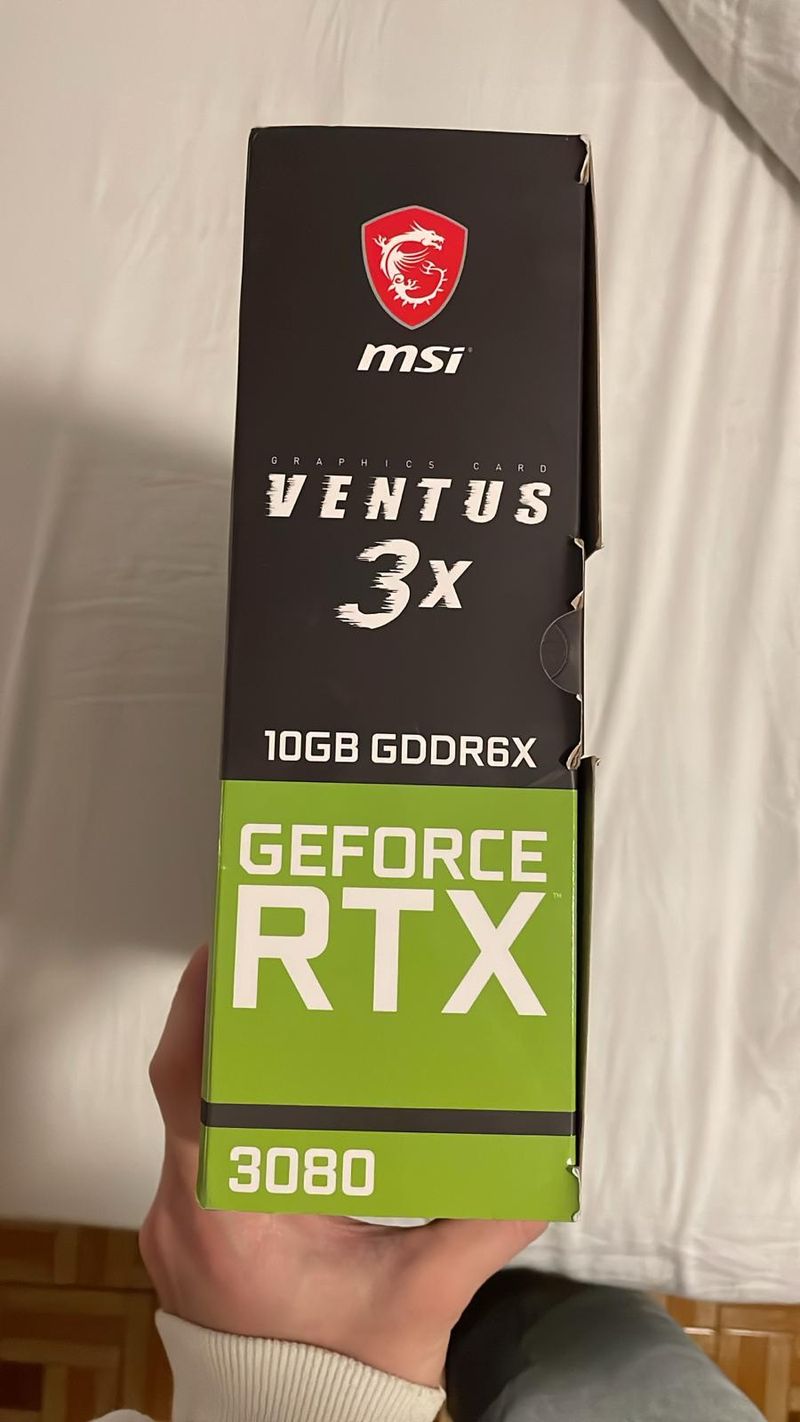 MSI GEFORCE RTX 3080 Ventus 3x 10GB afbeelding 3