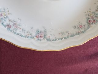 Tazas consomé y platos Bidasoa porcelana