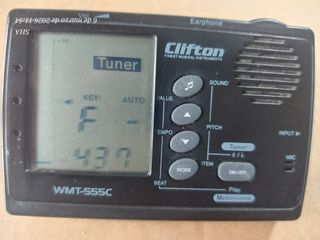 Afinador Metrónomo Clifton WMT-555C