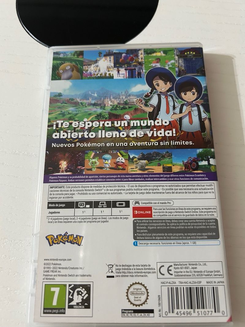 Pokémon Escarlata Nintendo Switch afbeelding 2