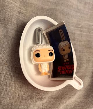 Figura Once con clip Kinder Joy de Stranger Things