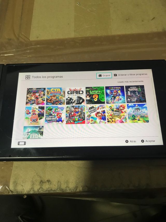 Nintendo Switch V1 Negra