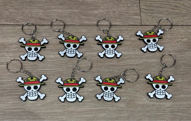 Llaveros 3D One Piece