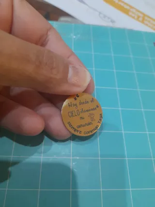 Medalla Comunión Hoy desde el Cielo