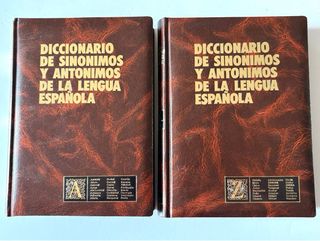 Diccionario de Sinónimos y Antónimos Lengua España
