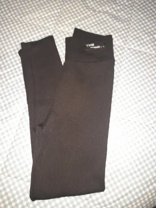 Pantalones de canalé negros niña 8-9 años