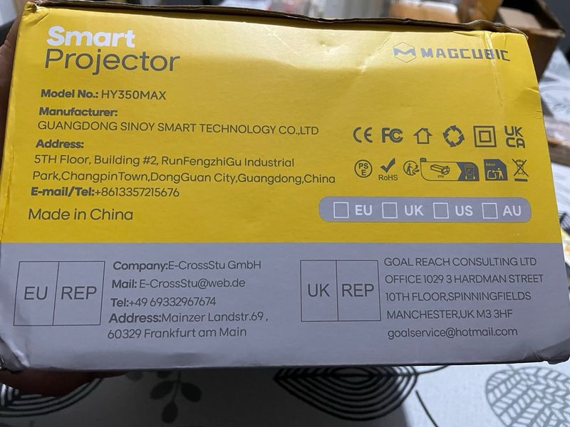 proyector inteligente Magcubic HY350MAX afbeelding 10