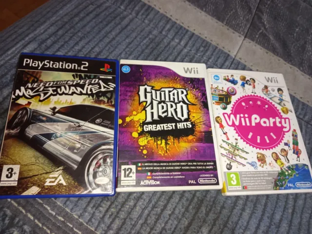 Lote Cajas Vacías PS2 y Wii