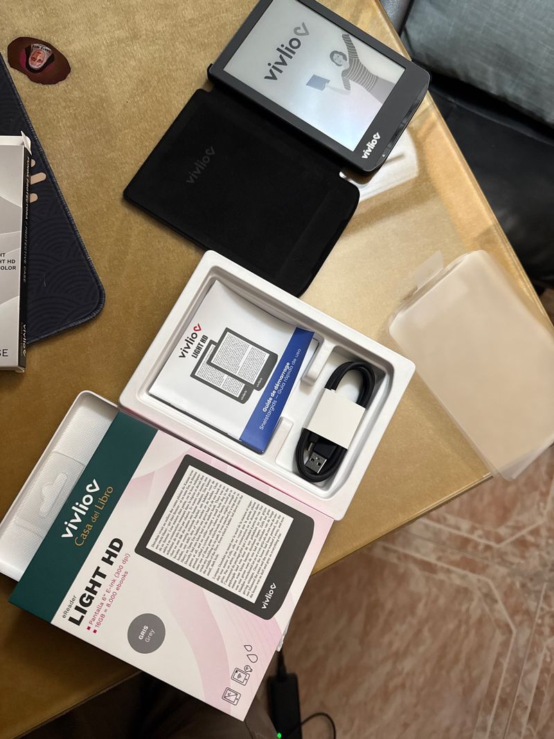 Vivlio LIGHT HD E-reader Gris
