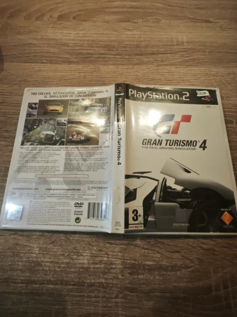 Gran Turismo 4 PS2 PAL Completo Manual Español afbeelding 2