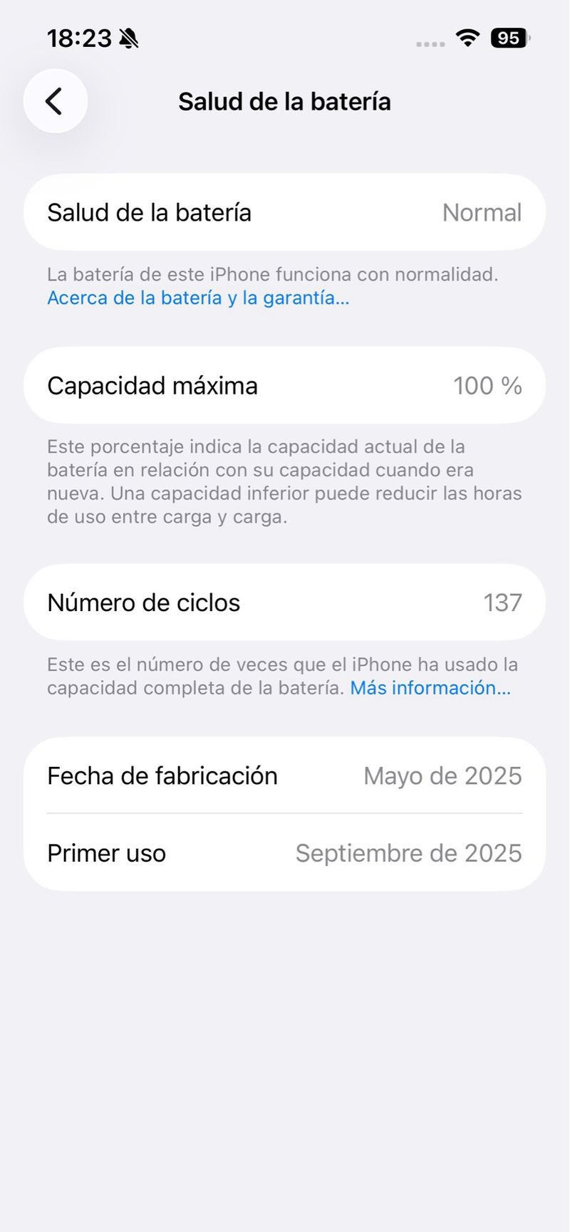 iPhone 16e 256GB Blanco COMO NUEVO | Batería 100% afbeelding 8