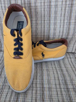 Zapatillas Polo Ralph Lauren Amarillas