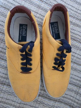 Zapatillas Polo Ralph Lauren Amarillas