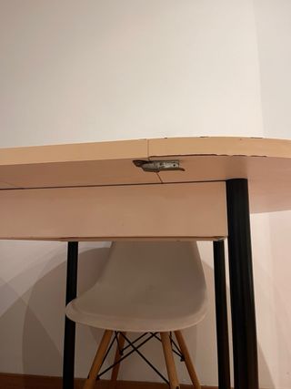 Mesa comedor redonda extensible