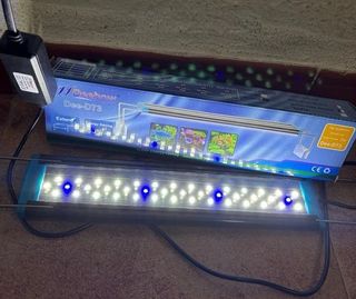 pantalla 30 40 cm led pecera acuario luz