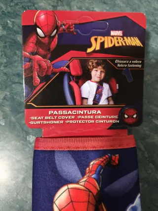 Protector cinturón coche Spiderman