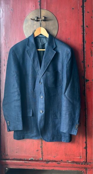 Giacca Polo Ralph Lauren Lino Blu