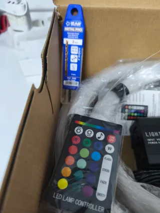 Kit Luces Fibra Óptica  Coche/Hogar