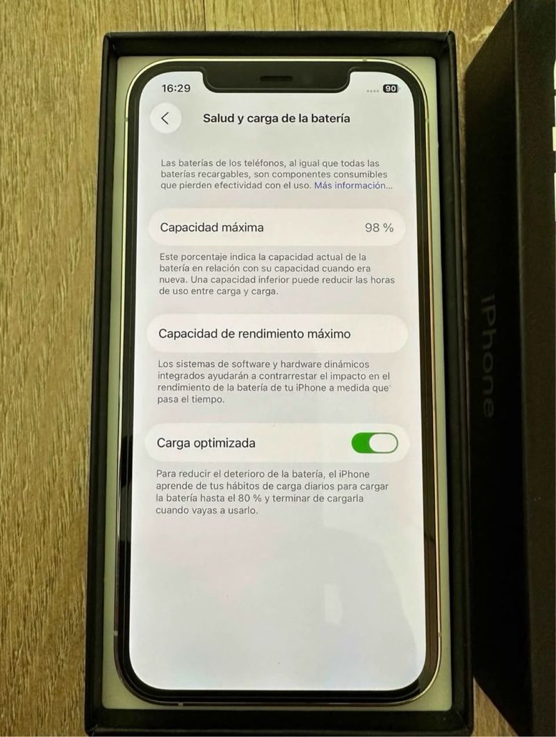 iPhone 12 Pro Plata 128GB Original afbeelding 8