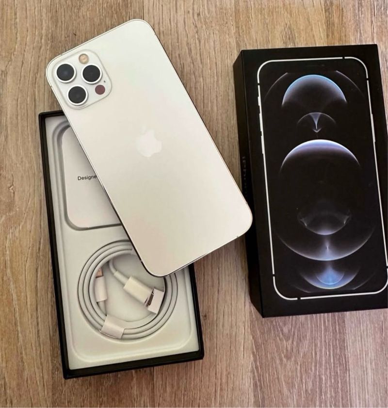 iPhone 12 Pro Plata 128GB Original afbeelding 4