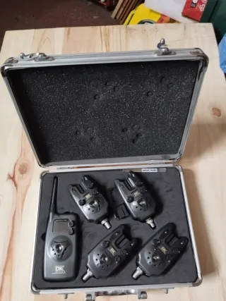 Juego Alarmas Carpfishing con Mando DK