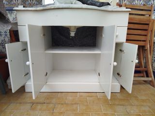 Lavabo completo con espejo