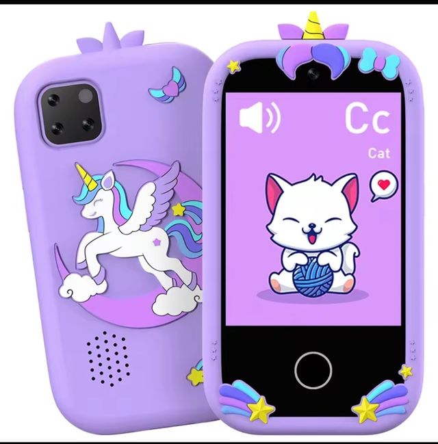 Teléfono para niños unicornio