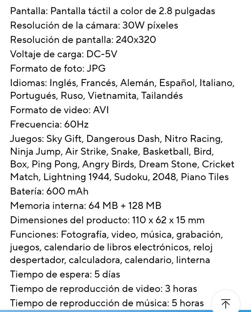 Teléfono para niños unicornio afbeelding 4
