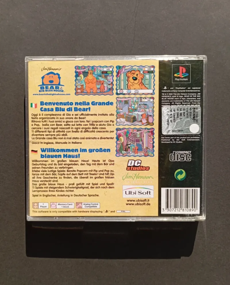 Oso en la Gran Casa Azul - PS1 afbeelding 3