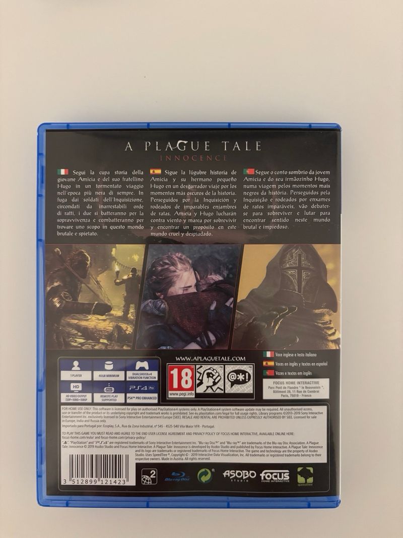 A Plague Tale Innocence PS4 (Actualizable PS5) afbeelding 3