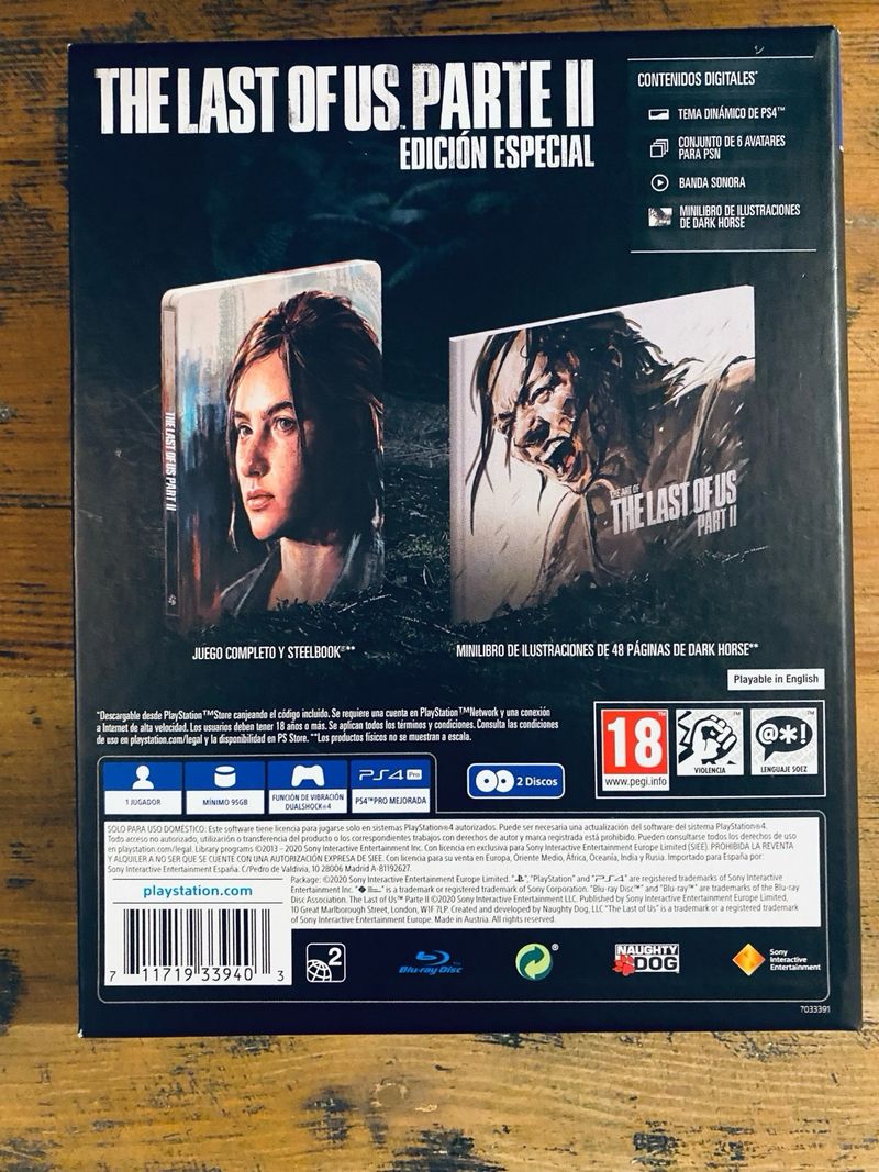 The Last of Us Parte II Edición Especial PS4 afbeelding 4