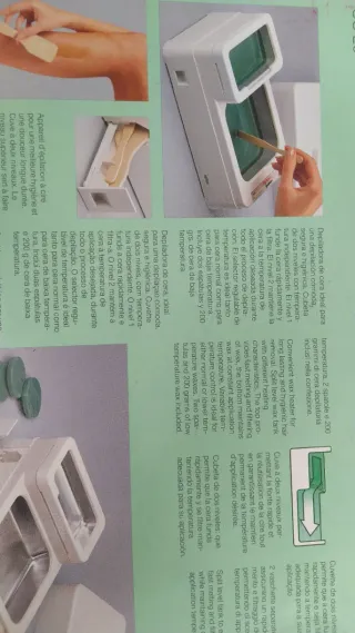 Calentador de cera Braun doble nivel