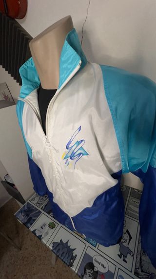 Chaqueta Rucanor Cortavientos Vintage 80s