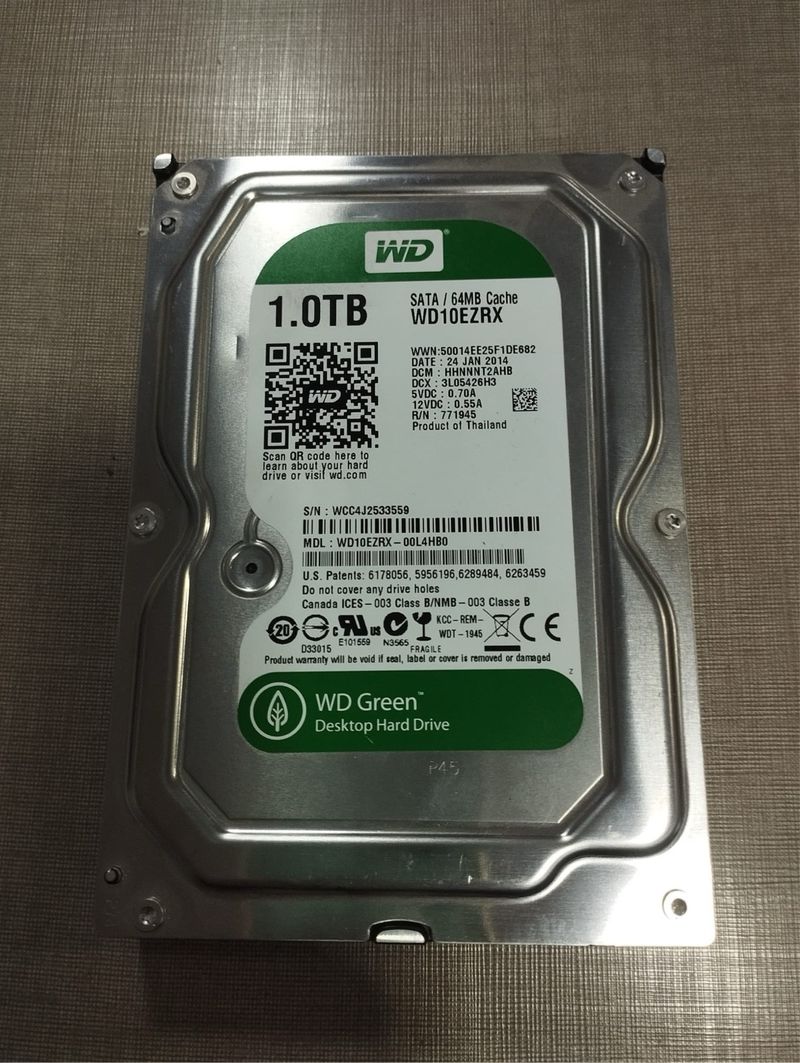 Disco Duro WD 1TB SATA Hdd