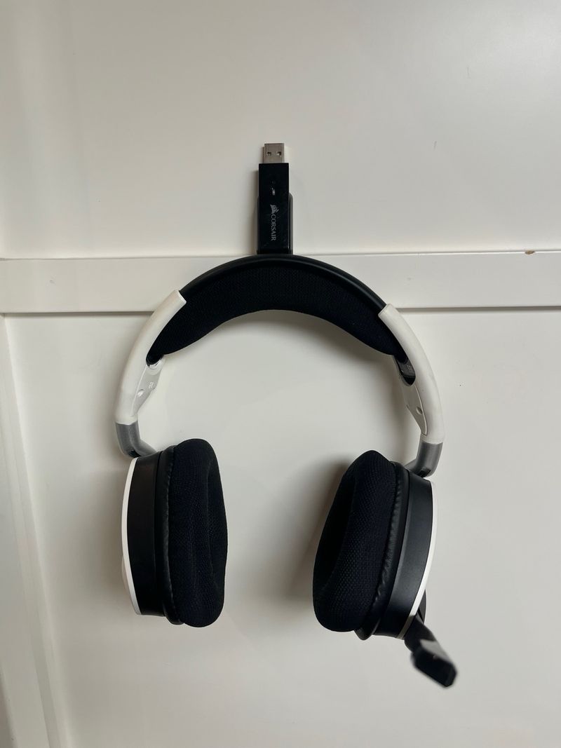 Cascos Corsair Void RGB Elite Wireless Blanco afbeelding 4