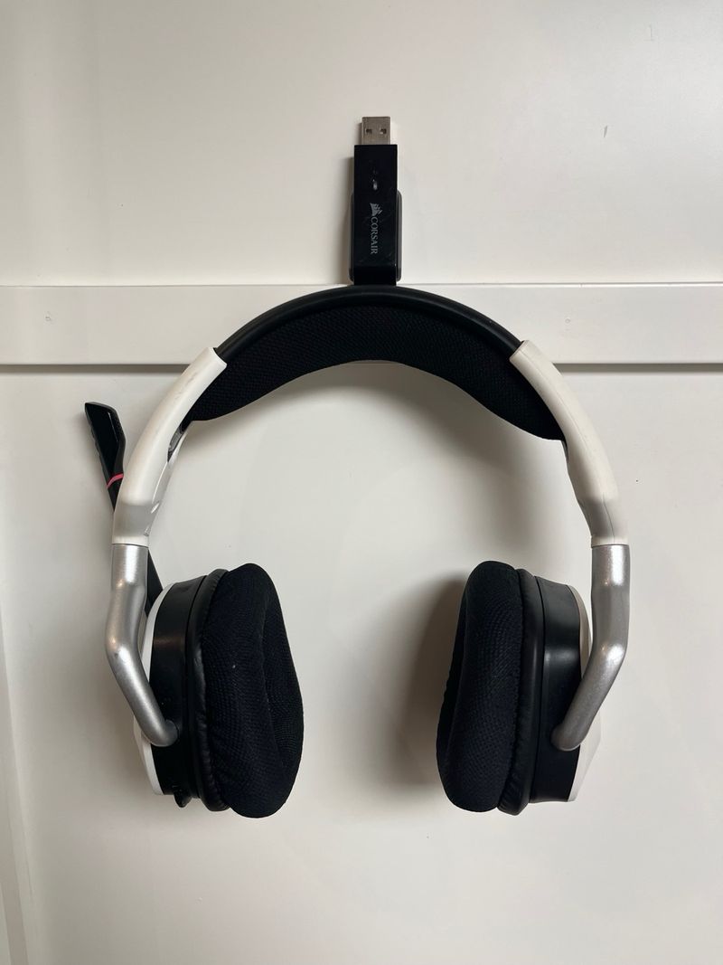 Cascos Corsair Void RGB Elite Wireless Blanco afbeelding 3