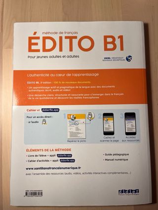 Libros de francés B1 – Escuela Oficial de Idiomas