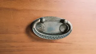 Vitrina de Madera Maciza Tallada 2,10m Altura