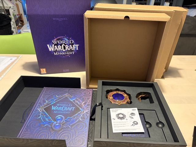 World Warcraft Midnight Edición Coleccionista WOW